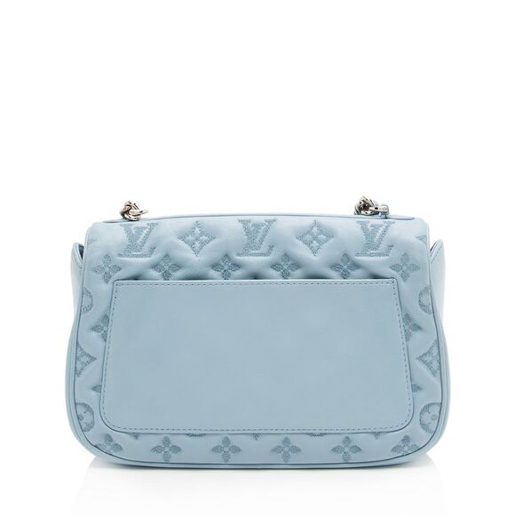 Louis Vuitton Embroidered Monogram Lambskin Mama Broderie Shoulder Bag - Picture 3 of 16